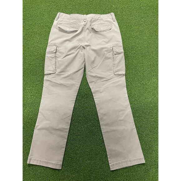 light gray old navy cargos straight size 34x32 - Picture 4 of 5